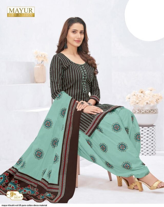 MAYUR KHUSHI VOL 58 PURE COTTON DRESS MATERIAL