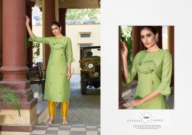 Kalaroop by Kajree RUHANI KURTIS