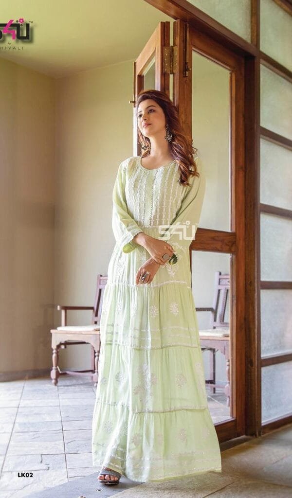 Lucknowi S4U by Shivali Wholesale Catalogue Kurtis