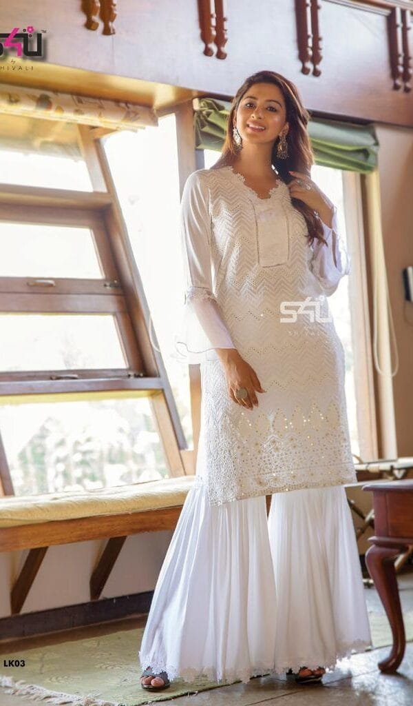 Lucknowi S4U by Shivali Wholesale Catalogue Kurtis