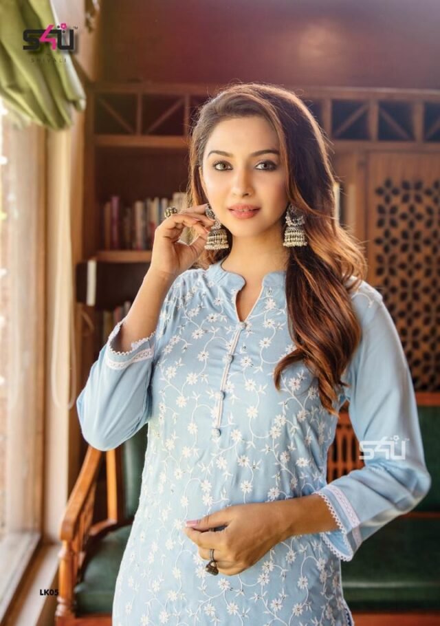 Lucknowi S4U by Shivali Wholesale Catalogue Kurtis