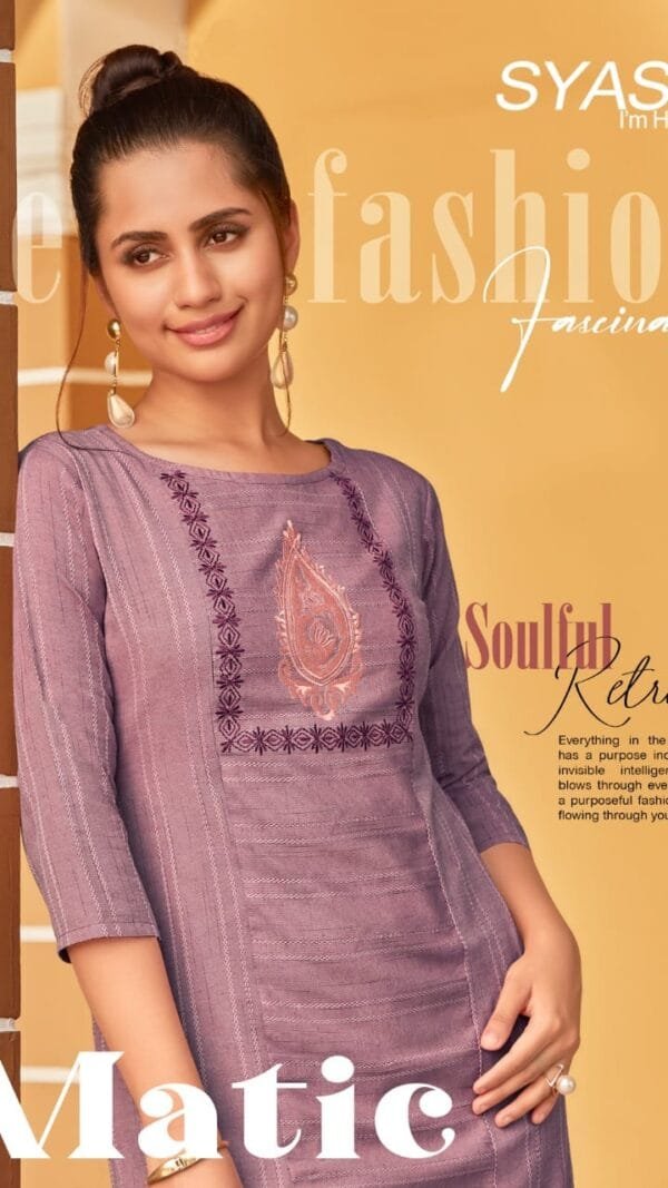 SYASII MATIC FANCY Kurtis