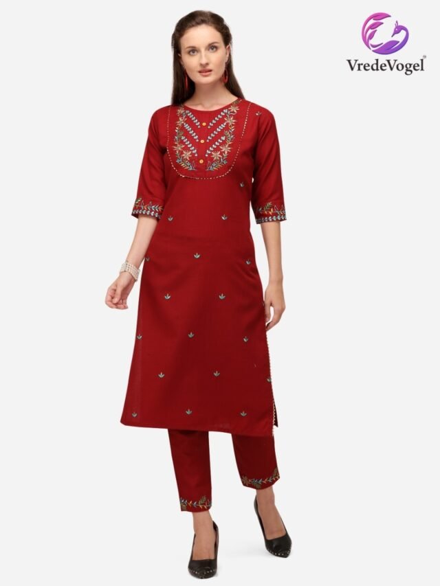 VREDE VOGEL RASAM Kurtis with pant