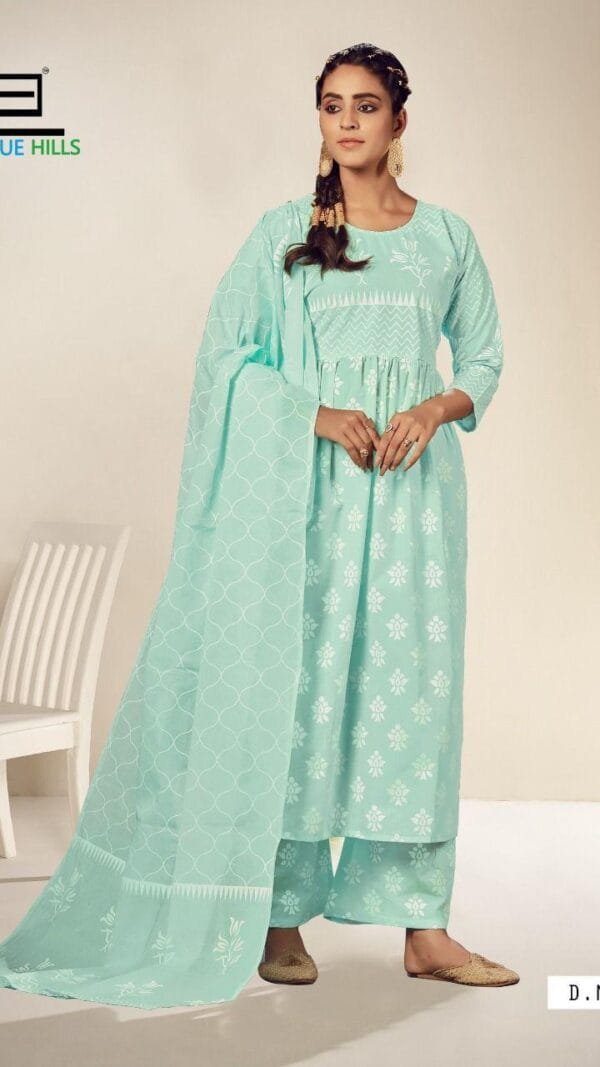 VEE FAB – BLUE  HILLS COTTON CANDY VOL-3 Wholesale Catalogue Kurtis