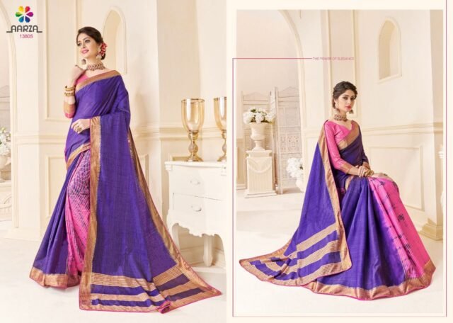 AARZA Grand SILK Sarees Wholesale Saree For Business Online