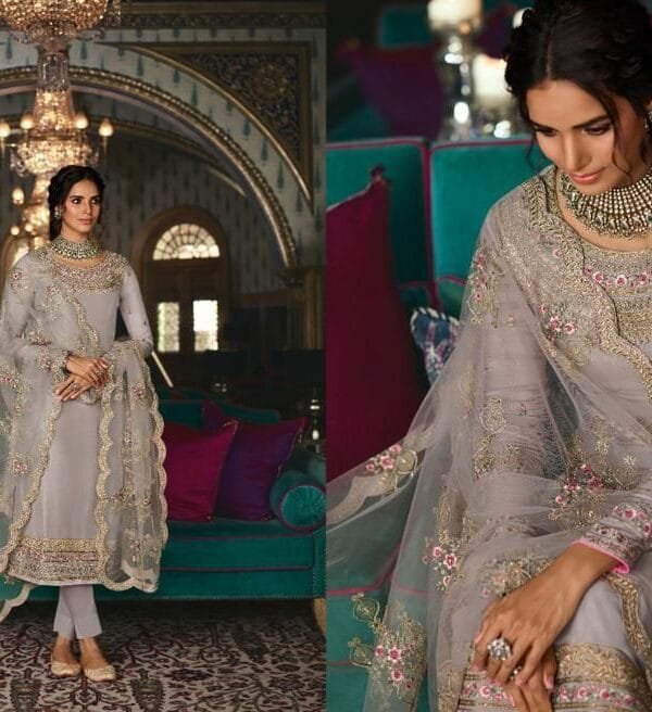 GLOSSY MOTIF Dress Material Wholesale With Price