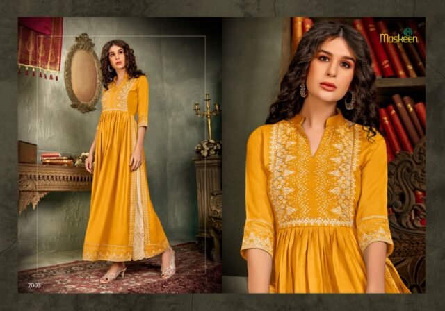 Maskeenji NAZMEEN Wholesale Kurti Catalogue