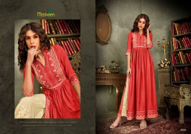 Maskeenji NAZMEEN Wholesale Kurti Catalogue