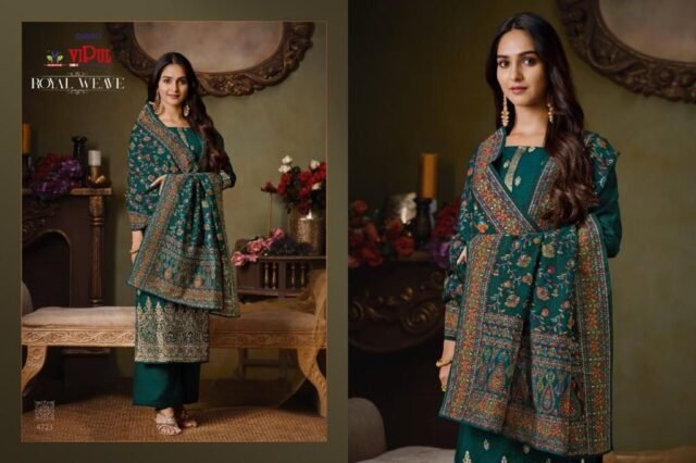 Vipul Royal Weave Dress Material Wholesale With Price