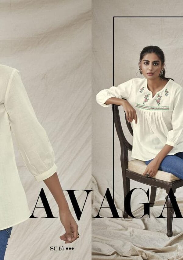 Vastrikaa Wings Tops Vol Wholesale Catalogue Kurtis