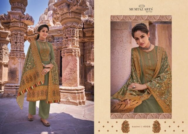MUMTAZ ARTS RANGON KI DUNIYA KASHNI Shree Ganesh Cotton Dress Materials Wholesale Salwar Suit