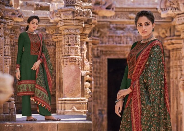 MUMTAZ ARTS RANGON KI DUNIYA KASHNI Shree Ganesh Cotton Dress Materials Wholesale Salwar Suit