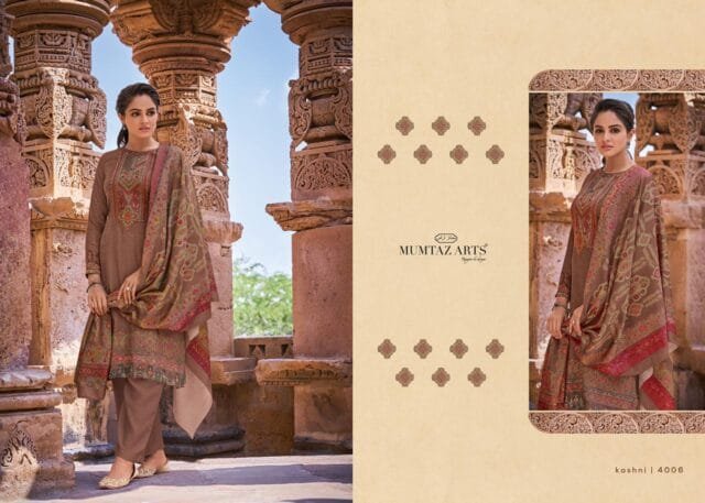 MUMTAZ ARTS RANGON KI DUNIYA KASHNI Shree Ganesh Cotton Dress Materials Wholesale Salwar Suit