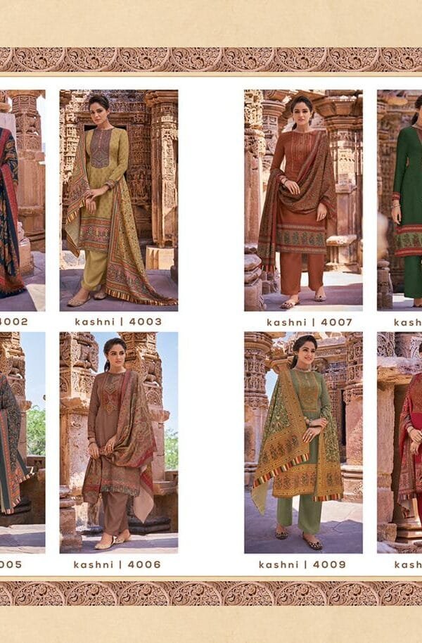 MUMTAZ ARTS RANGON KI DUNIYA KASHNI Shree Ganesh Cotton Dress Materials Wholesale Salwar Suit