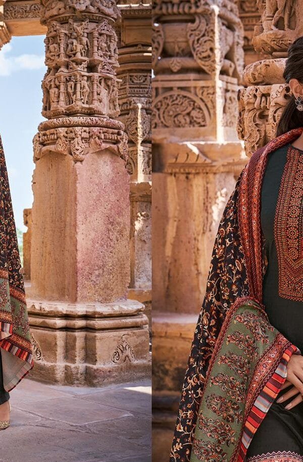 MUMTAZ ARTS RANGON KI DUNIYA KASHNI Shree Ganesh Cotton Dress Materials Wholesale Salwar Suit