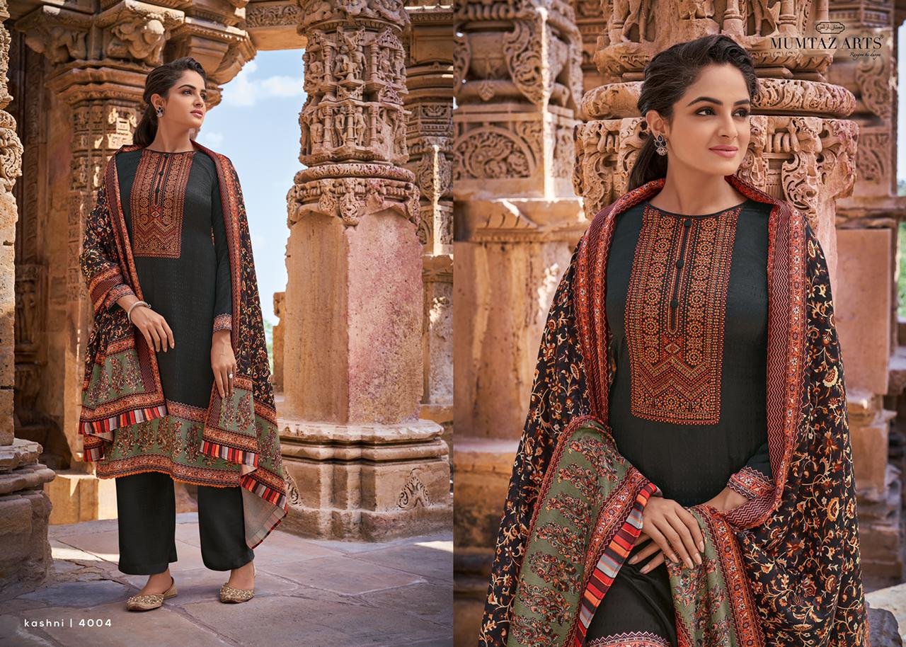 MUMTAZ ARTS RANGON KI DUNIYA KASHNI Shree Ganesh Cotton Dress Materials Wholesale Salwar Suit