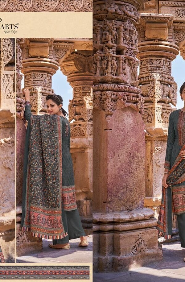 MUMTAZ ARTS RANGON KI DUNIYA KASHNI Shree Ganesh Cotton Dress Materials Wholesale Salwar Suit