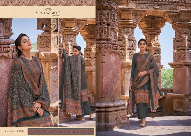 MUMTAZ ARTS RANGON KI DUNIYA KASHNI Shree Ganesh Cotton Dress Materials Wholesale Salwar Suit