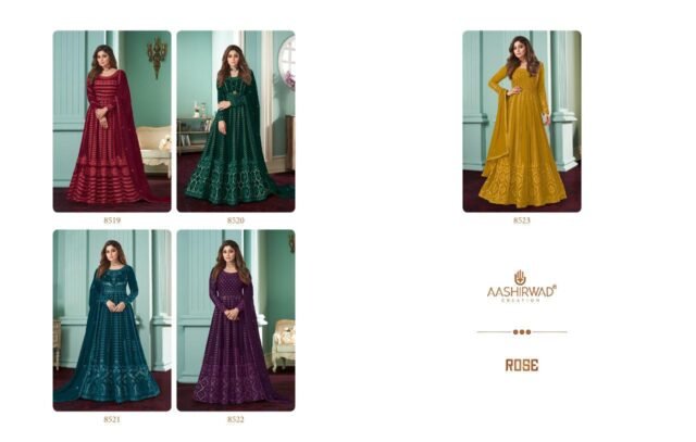 AASHIRWAD CREATION ROSE Dress Material Wholesale With Price