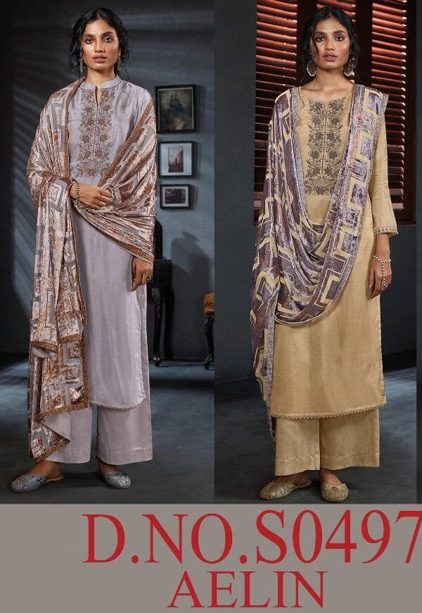 Aelin Ganga Dress Material Wholesalers