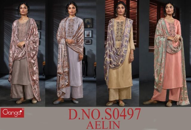 Aelin Ganga Dress Material Wholesalers