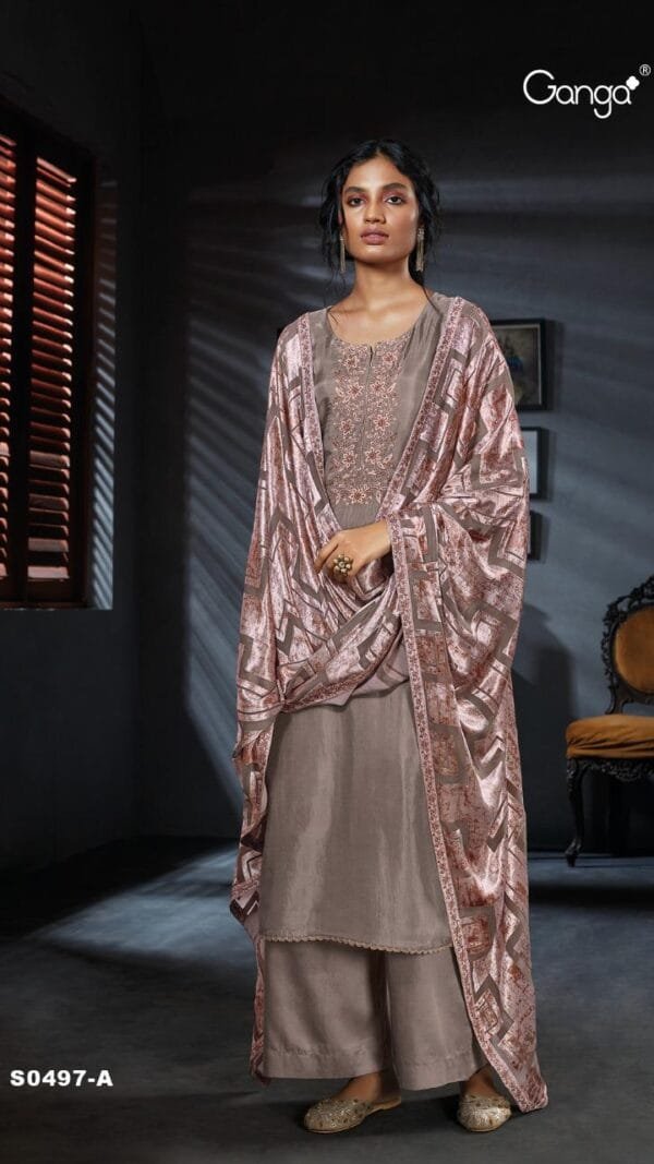 Aelin Ganga Dress Material Wholesalers