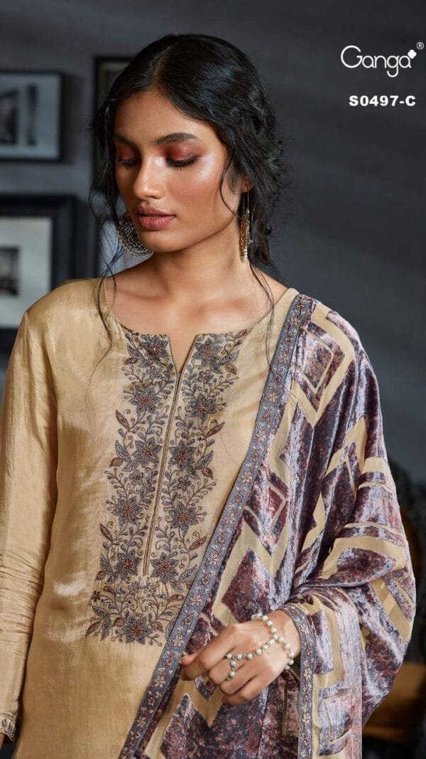 Aelin Ganga Dress Material Wholesalers