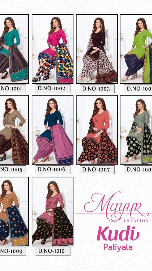 Akash Creation KUDI PATIYALA Dress Material Wholesale With Price