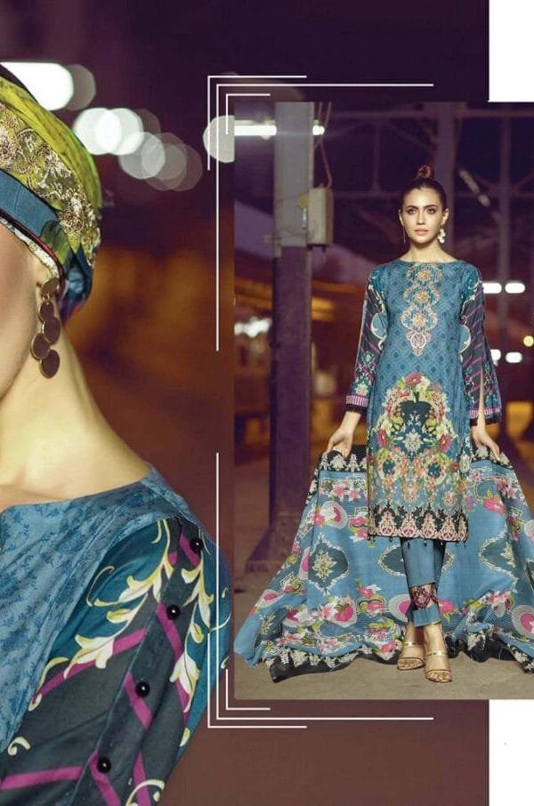 Alizeh Lawn Dress Material In Surat