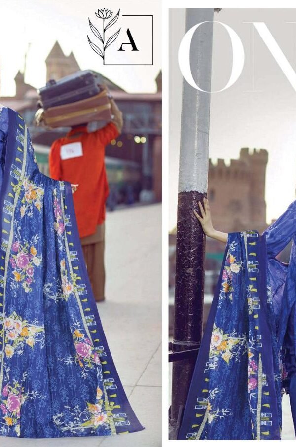 Alizeh Lawn Dress Material In Surat