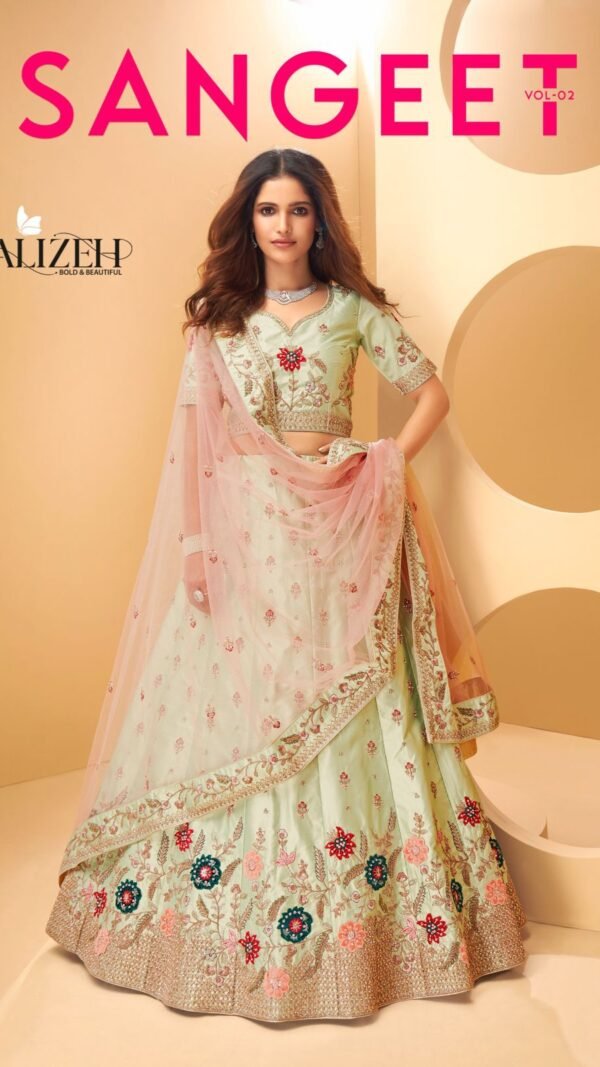 Alizeh Sangeet Vol-2 Lehanga Designer Lehenga Online
