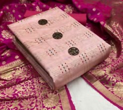 Banarsi Mina Chex Non Catalog Dress Materials Wholesale Online