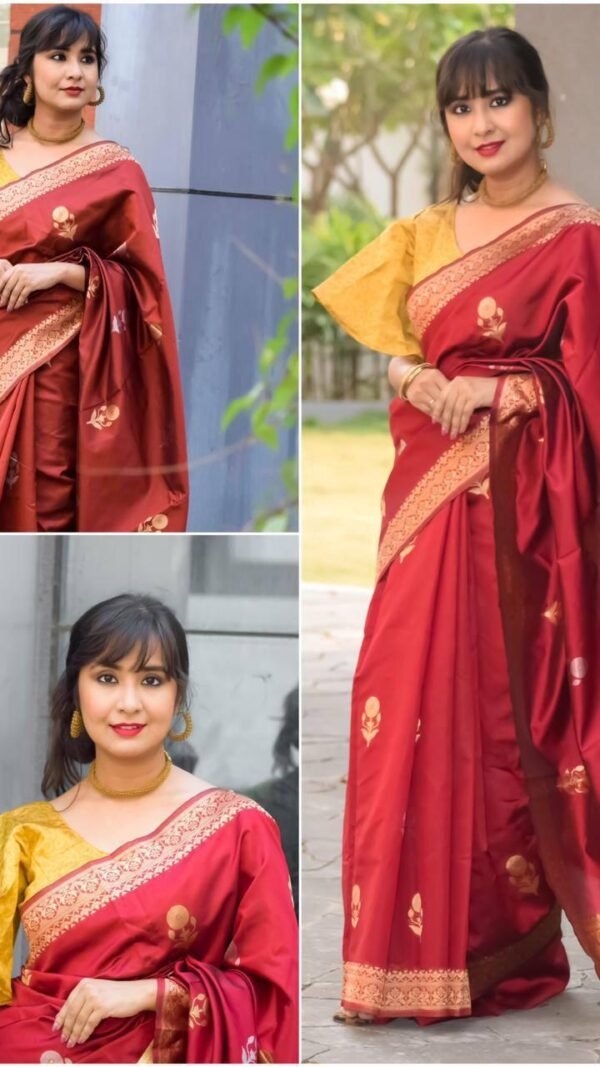 Beautiful Banarasi Silk New Saree 02