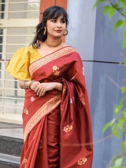 Beautiful Banarasi Silk New Saree 03