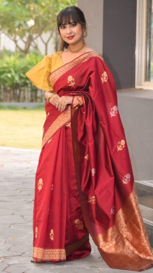 Beautiful Banarasi Silk New Saree 04