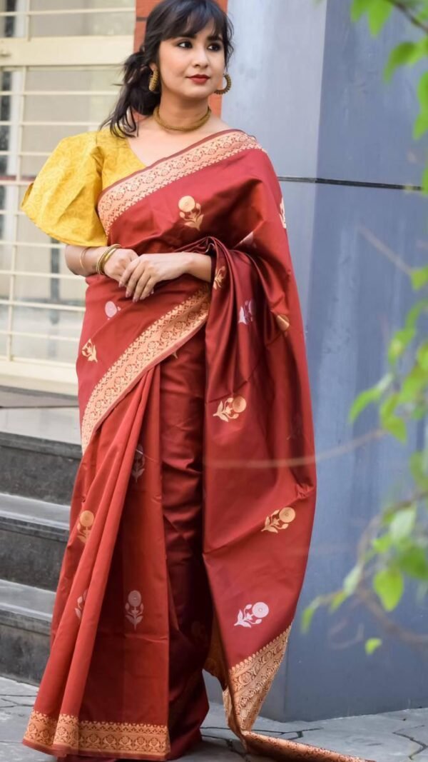 Beautiful Banarasi Silk New Saree 06