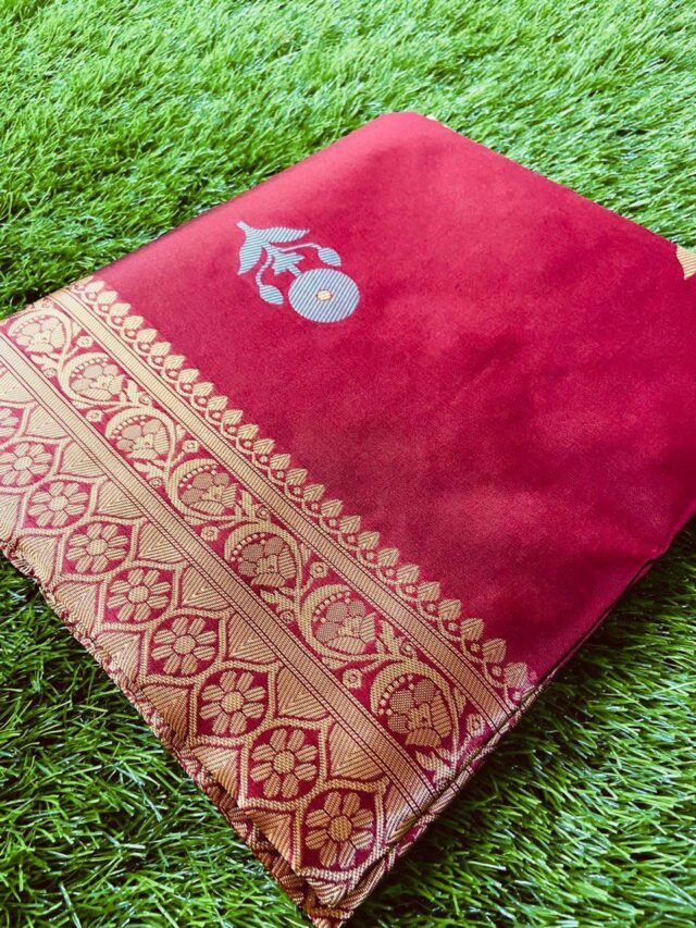 Beautiful Banarasi Silk New Saree 07