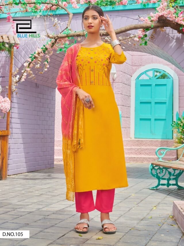 Blue Hills Catalogue Kurtis Wholesale