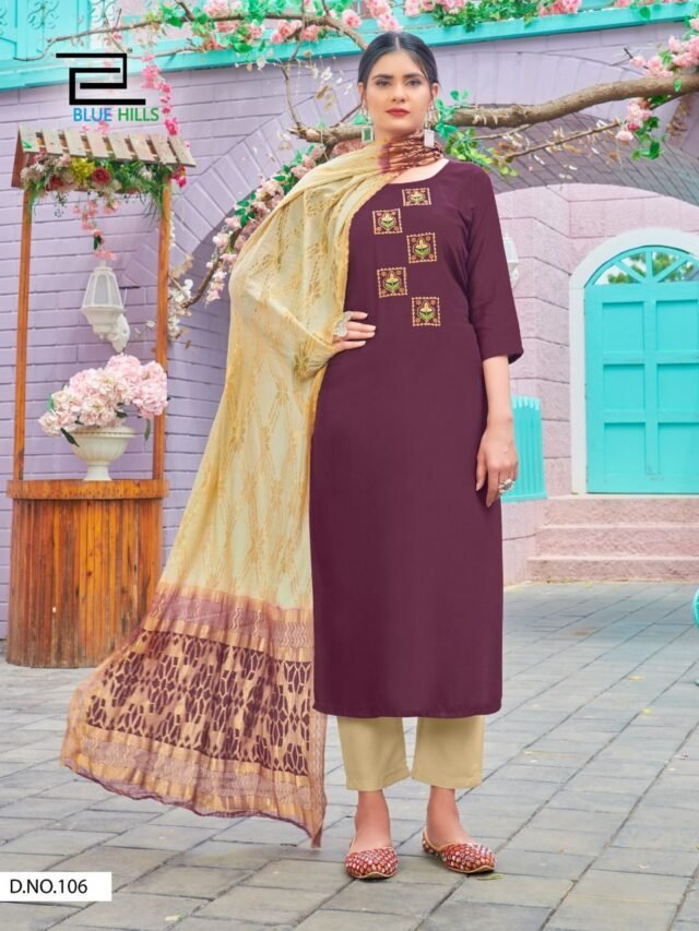 Blue Hills Catalogue Kurtis Wholesale