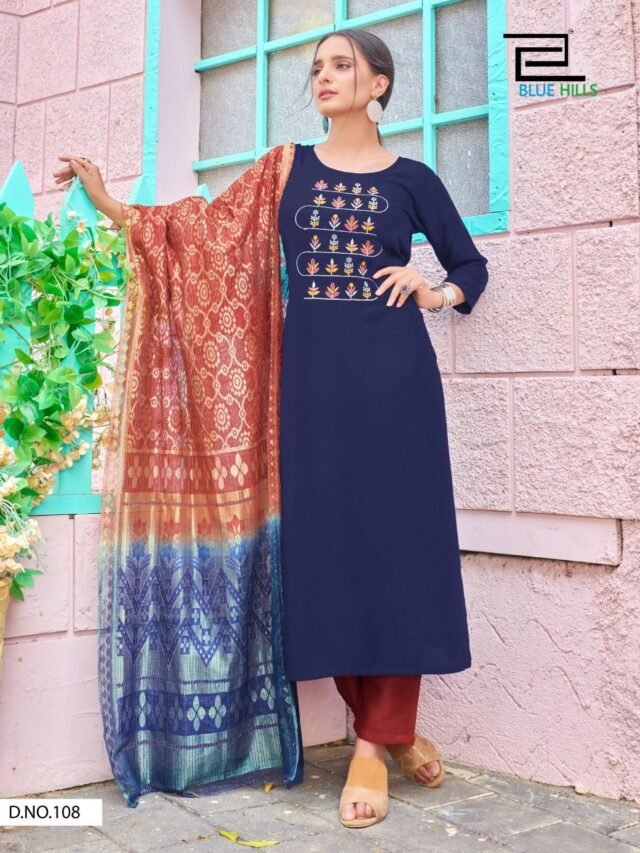 Blue Hills Catalogue Kurtis Wholesale