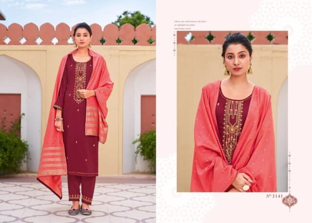 Buy Ladies Suit Readymade Rangoon Kessi Group Glory Series 3141 To 3146