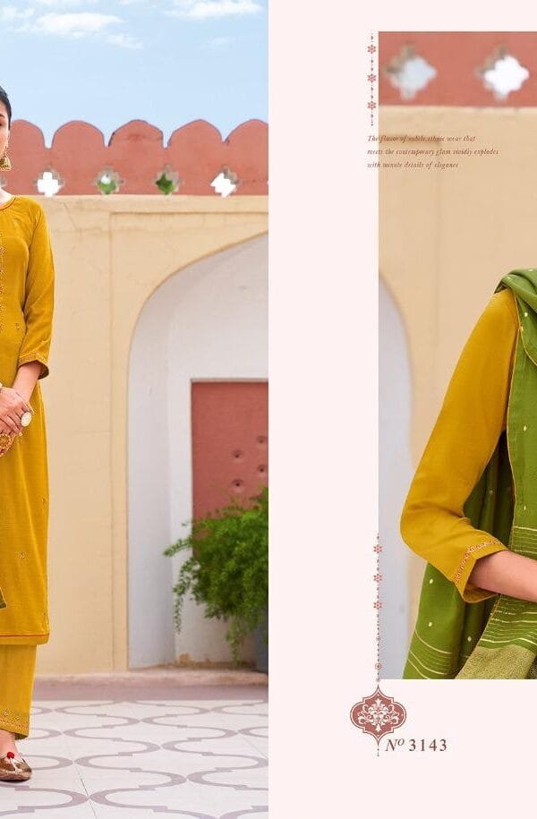 Buy Ladies Suit Readymade Rangoon Kessi Group Glory Series 3141 To 3146