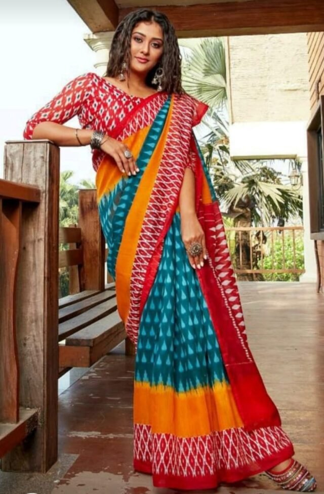 Buy Linen Sarees Below 1000 with Best Rates 05