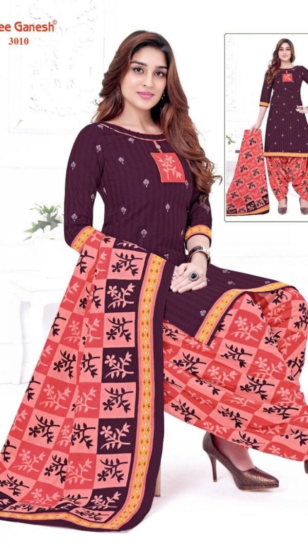 Buy Shree Ganesh Hansika Vol-10 Cotton Dress Material Wholesale