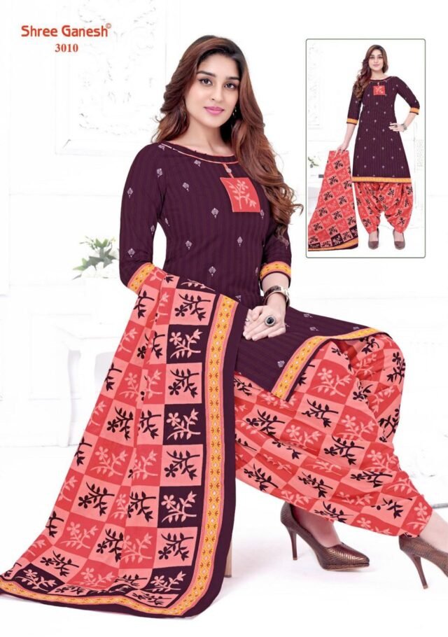 Buy Shree Ganesh Hansika Vol-10 Cotton Dress Material Wholesale