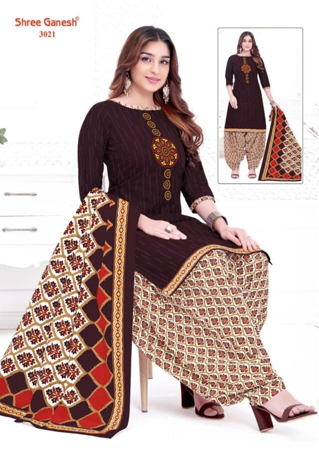 Buy Shree Ganesh Hansika Vol-10 Cotton Dress Material Wholesale