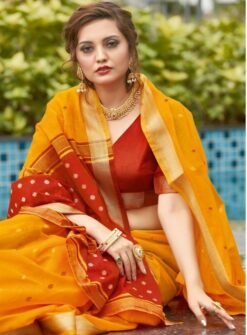Classic Cotton Saree Blouse Piece 01