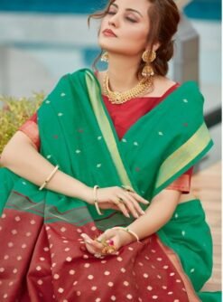 Classic Cotton Saree Blouse Piece 05