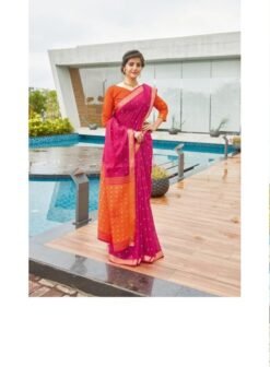 Classic Cotton Saree Blouse Piece 04