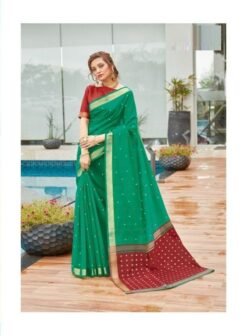 Classic Cotton Saree Blouse Piece 05